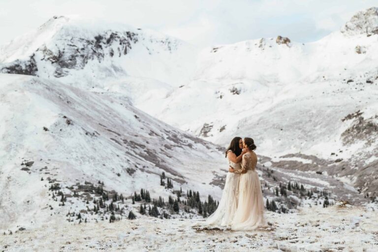 Becky + Colleen’s Intimate Wedding in Colorado