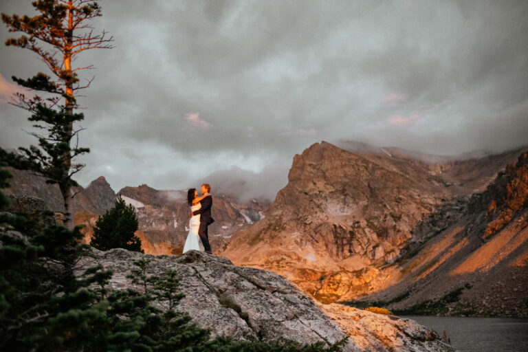 Gaëlle and Eric’s Intimate Wedding at RMNP